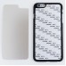 Чехол для iPhone 6 пластиковый с пластиной для сублимации: белый, черный, прозрачный