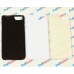 Чехол для iPhone 7 и iPhone 8 пластиковый с пластиной для сублимации: белый, черный, прозрачный