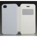 Чехол-книжка для iPhone 4/4S, 3D, сублимационный, подходит для вакуумной машины: белый, черный, цветной