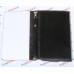 Чехол-книжка универсальный с белым полем для сублимации, 9х16 см, черный