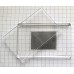 Магнит акриловый прозрачный для вставки изображения: квадратный, прямоугольный