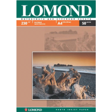 Фотобумага матовая односторонняя Lоmond 0102016 (A4, 210x297 см, 230 г/кв.м, 50 листов)