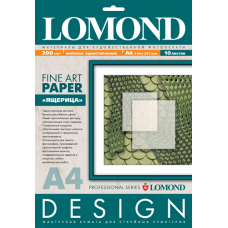 Фотобумага матовая односторонняя Lоmond Design Lizard Skin 0925041 (A4, 210x297 см, 200 г/кв.м, 10 листов, с тиснением Ящерица)