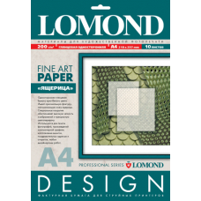 Фотобумага глянцевая односторонняя Lоmond Design Lizard Skin 0926041 (A4, 210x297 см, 200 г/кв.м, 10 листов, с тиснением Ящерица)