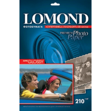Фотобумага суперглянцевая односторонняя Lоmond Premium 1101102 (A4, 210x297 мм, 210 г/кв.м, 20 листов)