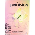 Дизайнерская фотобумага Privision №25 (A4+, 250 г/кв.м, 20 листов, с тиснением Фетр (крем))